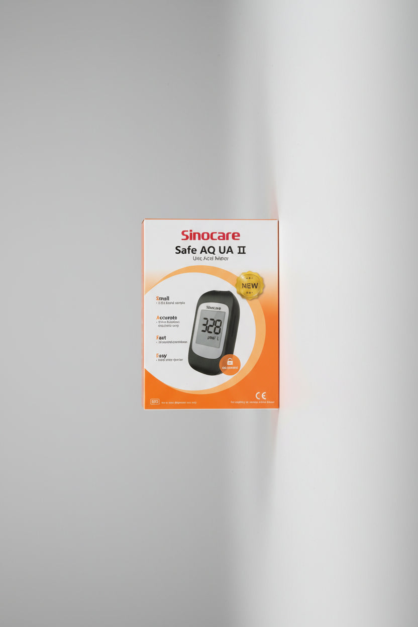Sinocare Safe AQ UA II – Medidor de Ácido Úrico