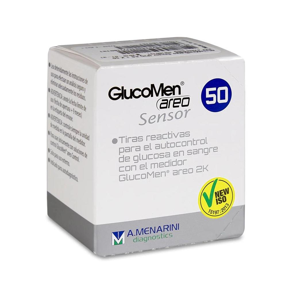 Glucomen Areo Sensor Tiras Reactivas de Glucemia 50 Unidades