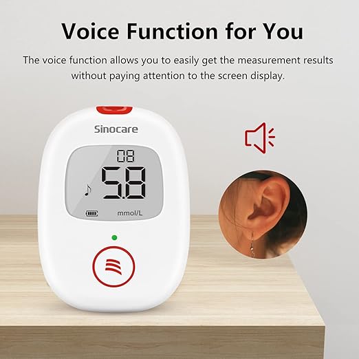 Glucómetro Safe AQ Voice