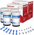 sinocare Tiras, 100 x Tiras Safe Accu en Sangre (Solo Para Safe Accu)