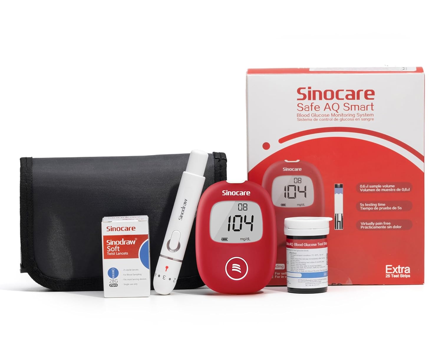 Glucómetro Safe AQ Smart