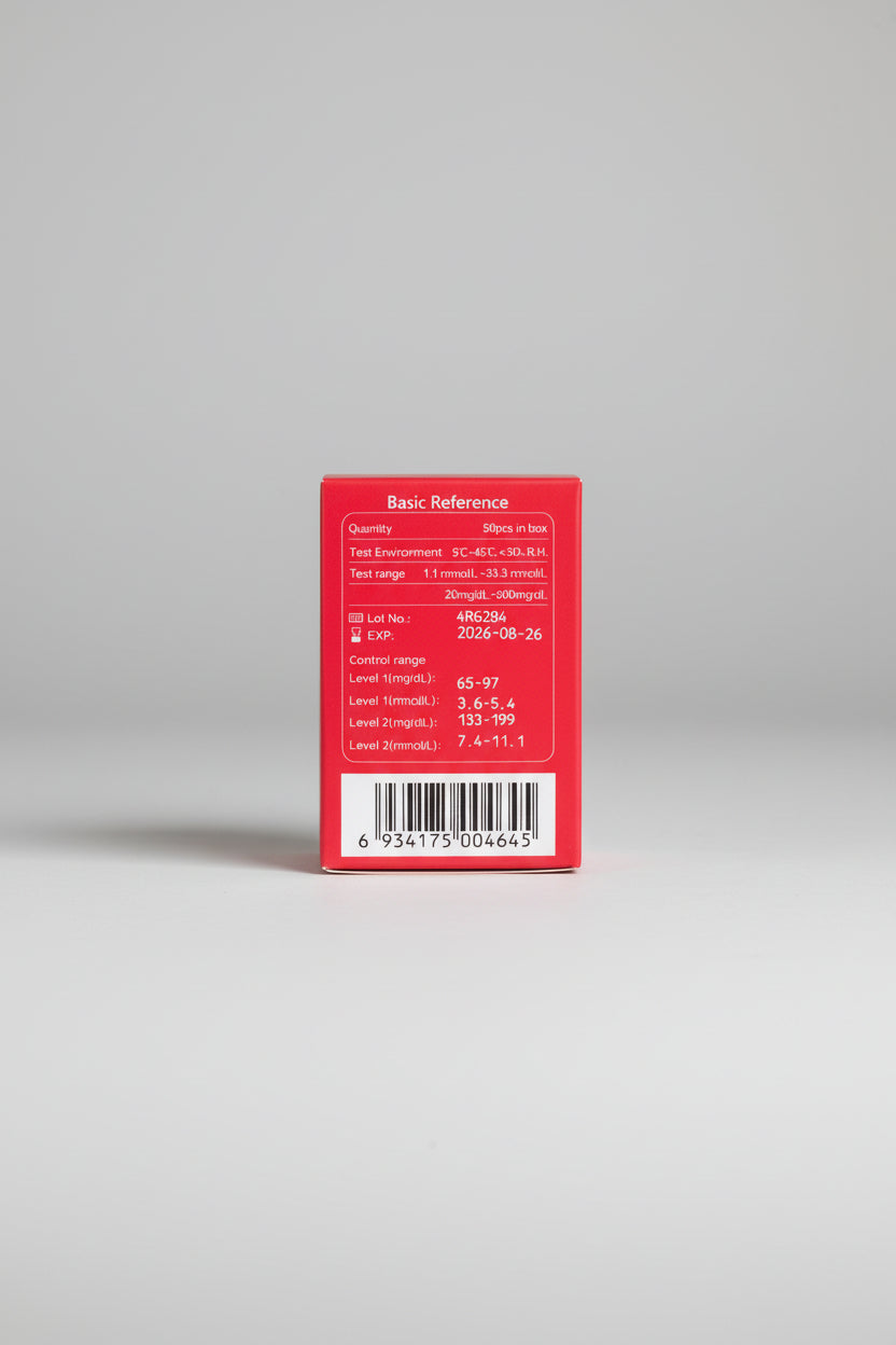 Sinocare Safe AQ Max II – Blood Glucose Test Strip